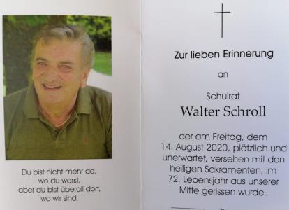 Lieber Walter,